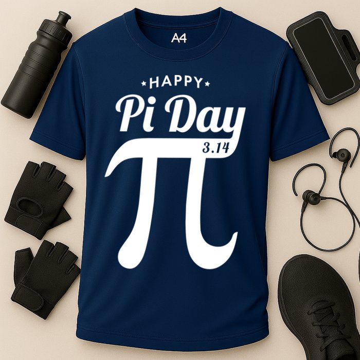 Happy Pi Day 3.14 Cooling Performance Crew T-Shirt