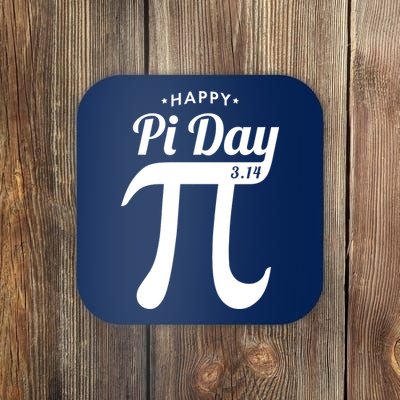 Happy Pi Day 3.14 Coaster