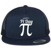 Happy Pi Day 3.14 Flat Bill Trucker Hat