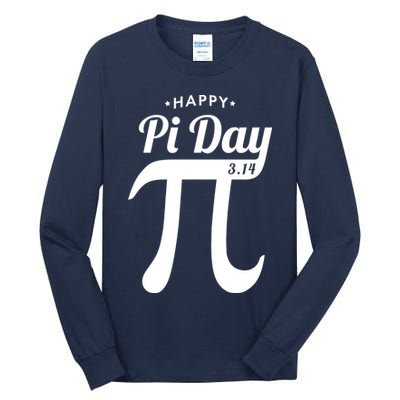 Happy Pi Day 3.14 Tall Long Sleeve T-Shirt