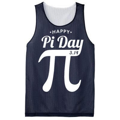 Happy Pi Day 3.14 Mesh Reversible Basketball Jersey Tank