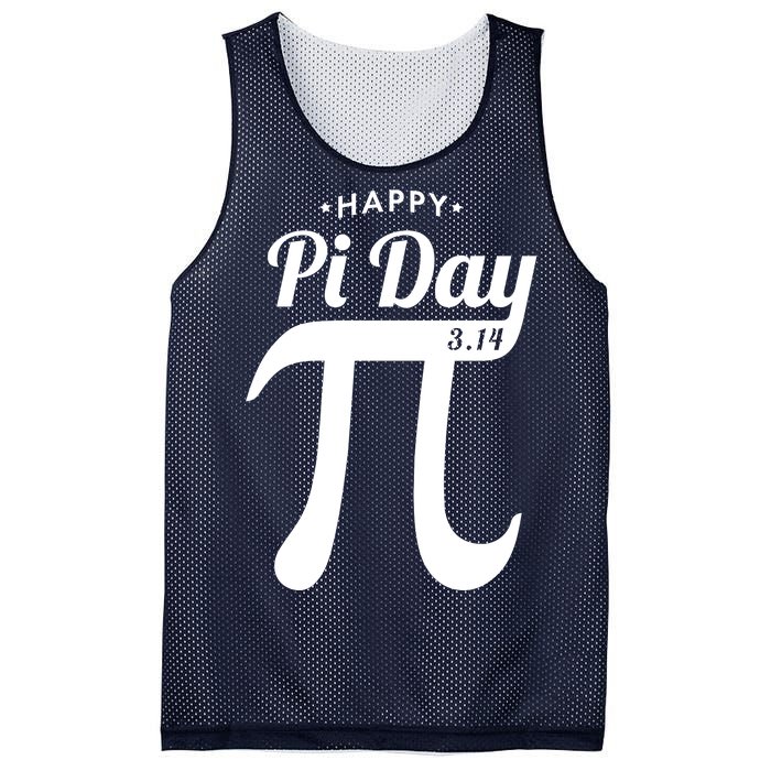 Happy Pi Day 3.14 Mesh Reversible Basketball Jersey Tank