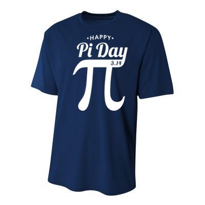 Happy Pi Day 3.14 Youth Performance Sprint T-Shirt