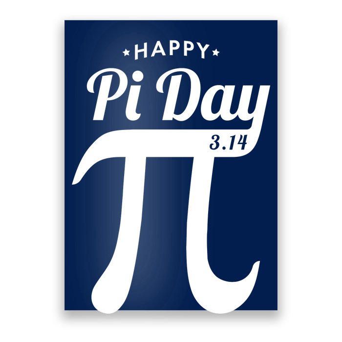 Happy Pi Day 3.14 Poster