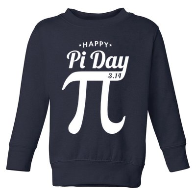 Happy Pi Day 3.14 Toddler Sweatshirt