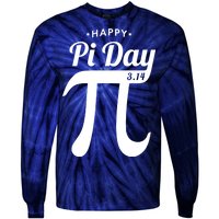 Happy Pi Day 3.14 Tie-Dye Long Sleeve Shirt