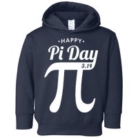 Happy Pi Day 3.14 Toddler Hoodie