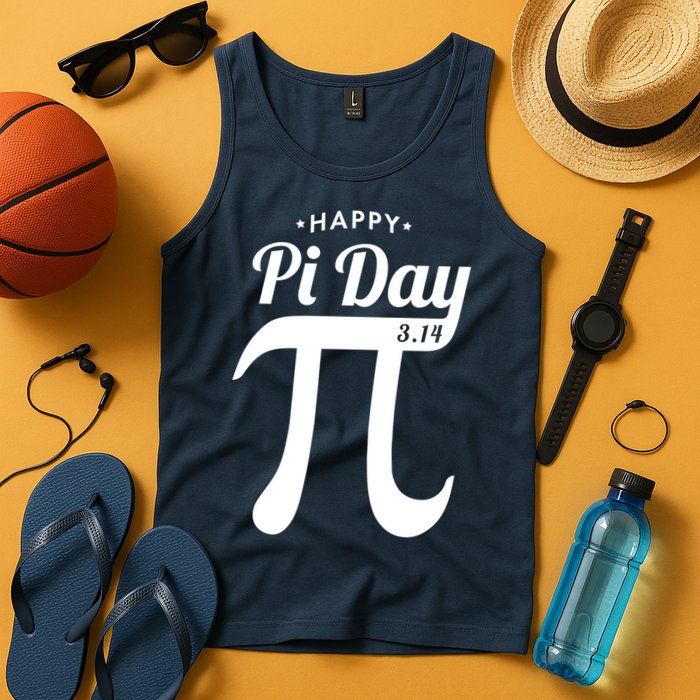 Happy Pi Day 3.14 Tank Top