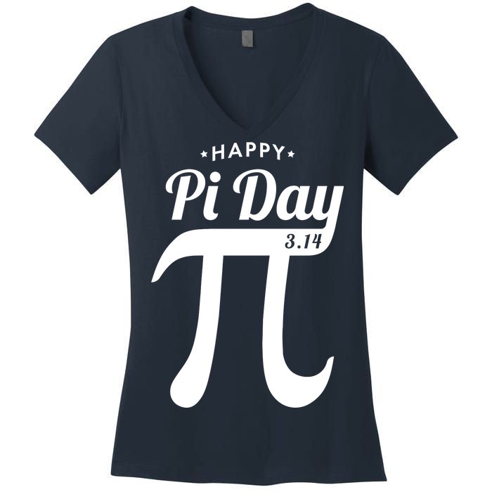 Happy Pi Day 3.14 Women's V-Neck T-Shirt