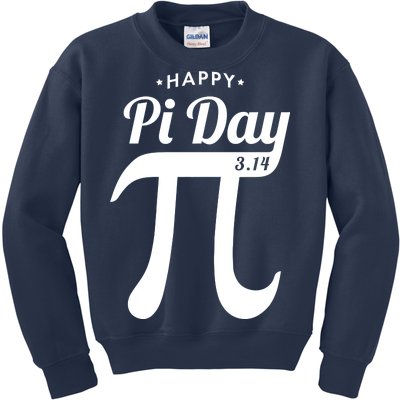 Happy Pi Day 3.14 Kids Sweatshirt