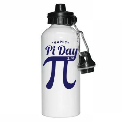 Happy Pi Day 3.14 Aluminum Water Bottle