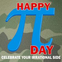 Happy Pi Day Celebrate Your Irrational Side Legacy Tie Dye Trucker Hat