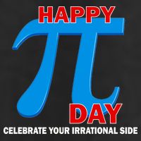 Happy Pi Day Celebrate Your Irrational Side 7 Panel Mesh Trucker Snapback Hat
