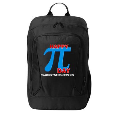 Happy Pi Day Celebrate Your Irrational Side City Backpack