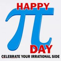 Happy Pi Day Celebrate Your Irrational Side Garment-Dyed Heavyweight T-Shirt