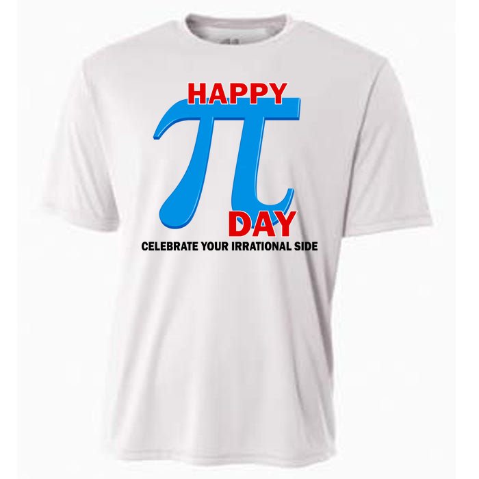 Happy Pi Day Celebrate Your Irrational Side Cooling Performance Crew T-Shirt