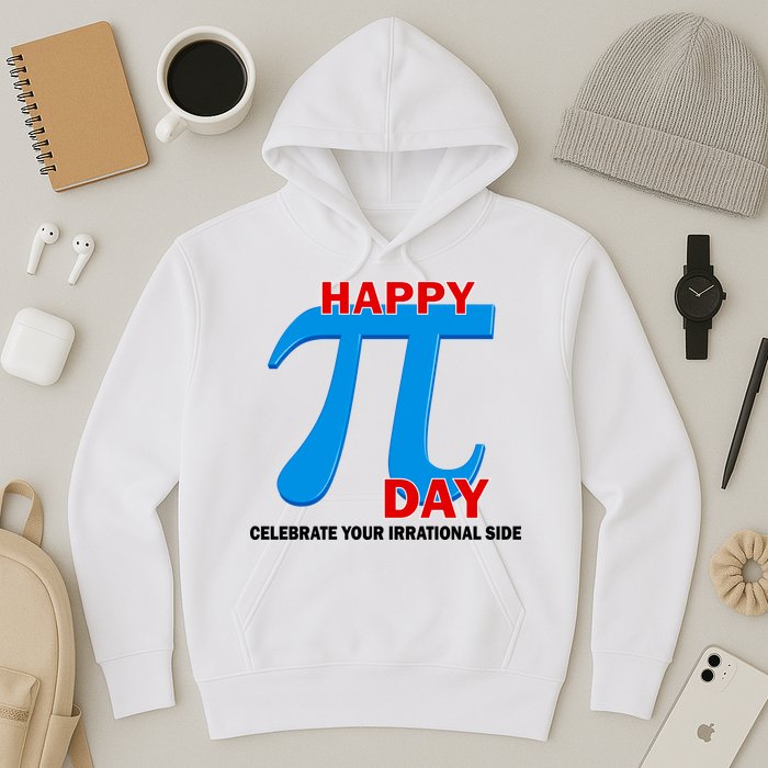 Happy Pi Day Celebrate Your Irrational Side Hoodie