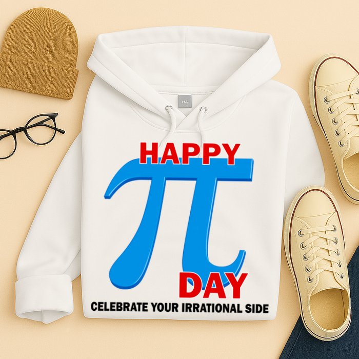 Happy Pi Day Celebrate Your Irrational Side Hoodie