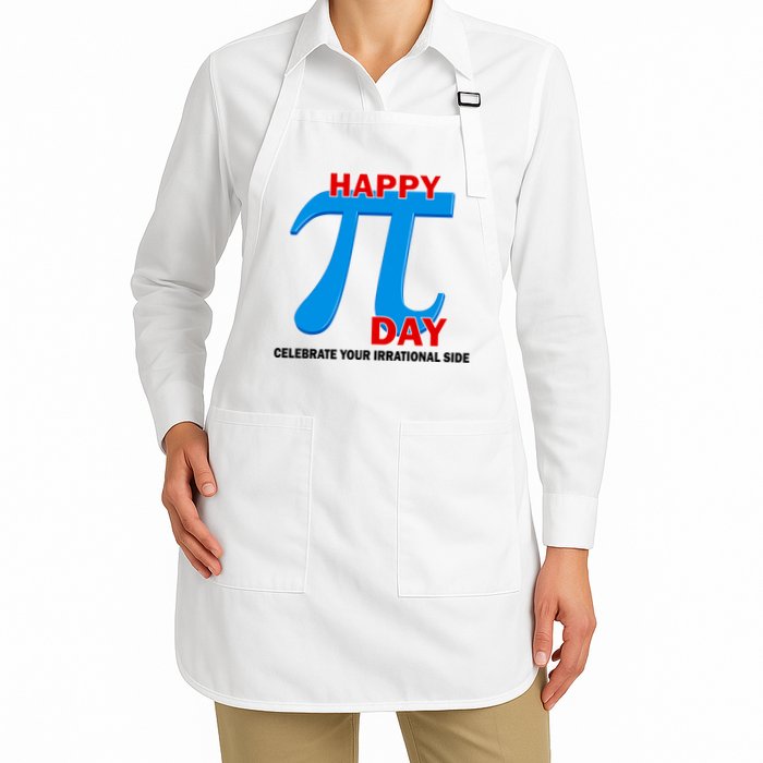 Happy Pi Day Celebrate Your Irrational Side Apron