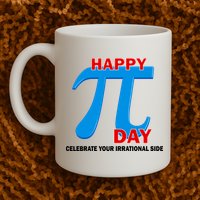Happy Pi Day Celebrate Your Irrational Side Mug