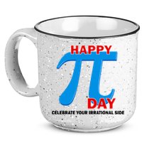 Happy Pi Day Celebrate Your Irrational Side 15oz Campfire Ceramic Mug