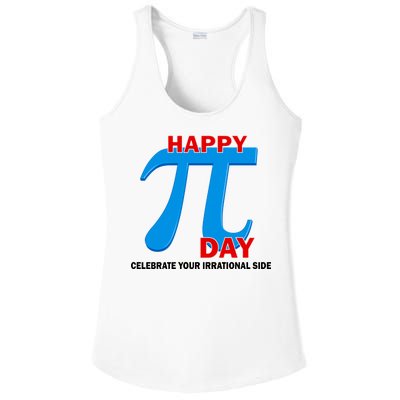 Happy Pi Day Celebrate Your Irrational Side Ladies PosiCharge Competitor Racerback Tank