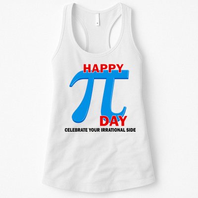 Happy Pi Day Celebrate Your Irrational Side Womens Tank Top