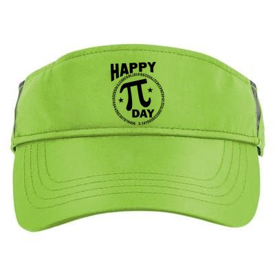 Happy Pi Day Numbers Adult Drive Performance Visor