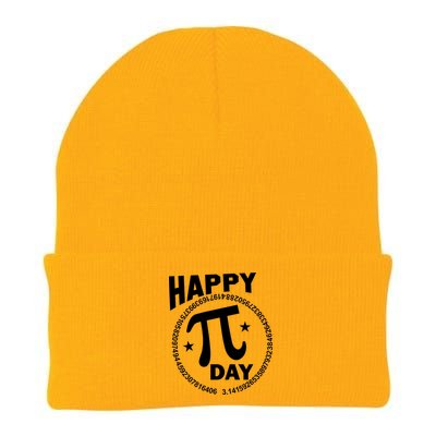 Happy Pi Day Numbers Knit Cap Winter Beanie