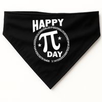 Happy Pi Day Numbers USA-Made Doggie Bandana