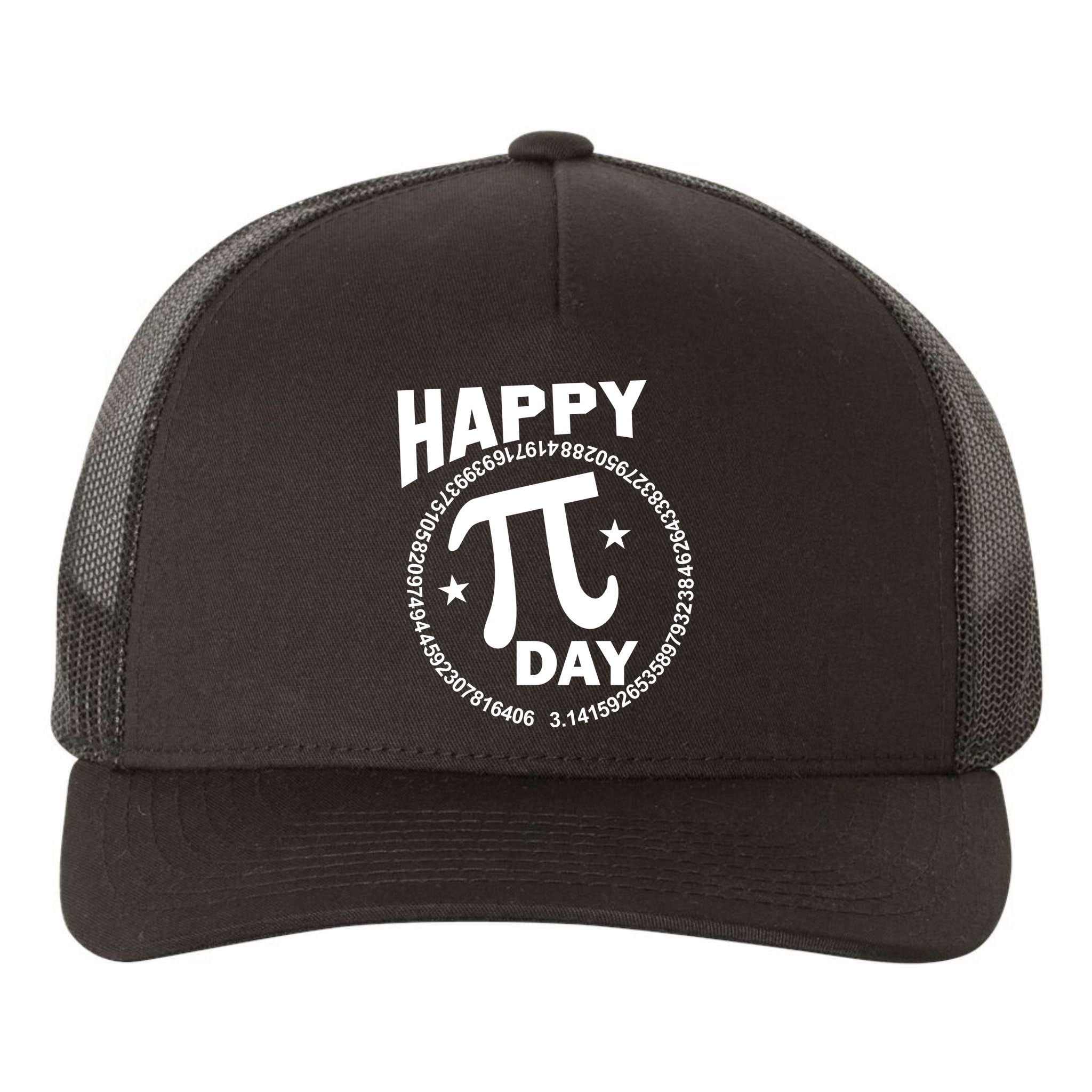 Happy Pi Day Numbers Yupoong Adult 5-Panel Trucker Hat