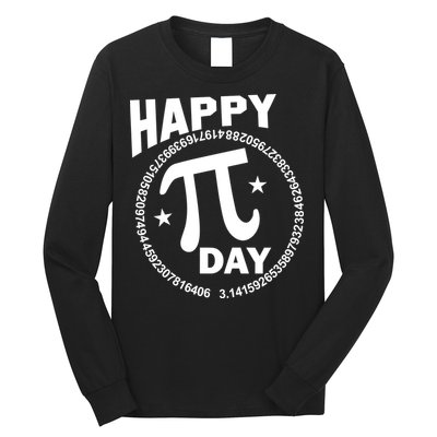Happy Pi Day Numbers Long Sleeve Shirt