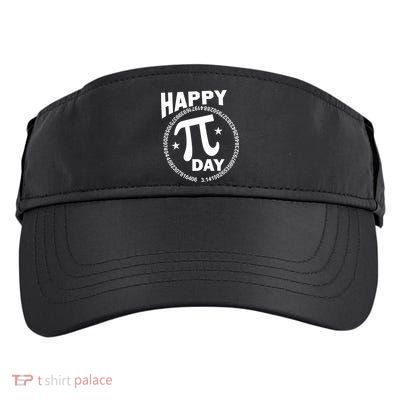 Happy Pi Day Numbers Adult Drive Performance Visor