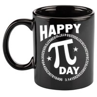 Happy Pi Day Numbers 11oz C Handle Ceramic Mug