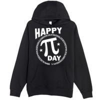 Happy Pi Day Numbers Premium Pullover Hoodie