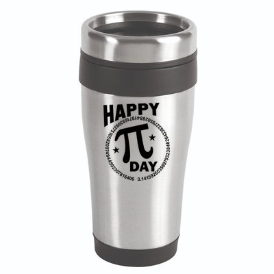 Happy Pi Day Numbers 16oz Travel Tumbler