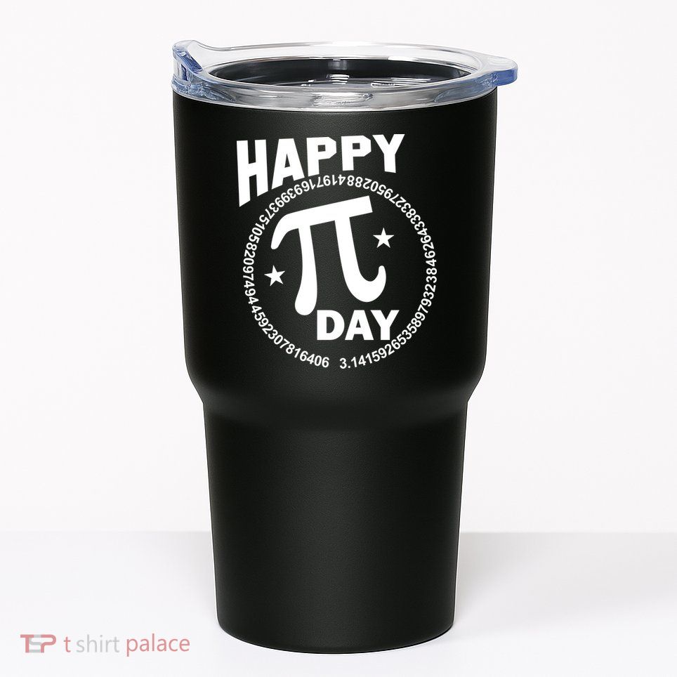 Happy Pi Day Numbers Tumbler