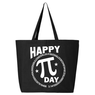 Happy Pi Day Numbers 25L Jumbo Tote