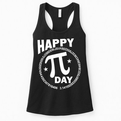 Happy Pi Day Numbers Womens Tank Top