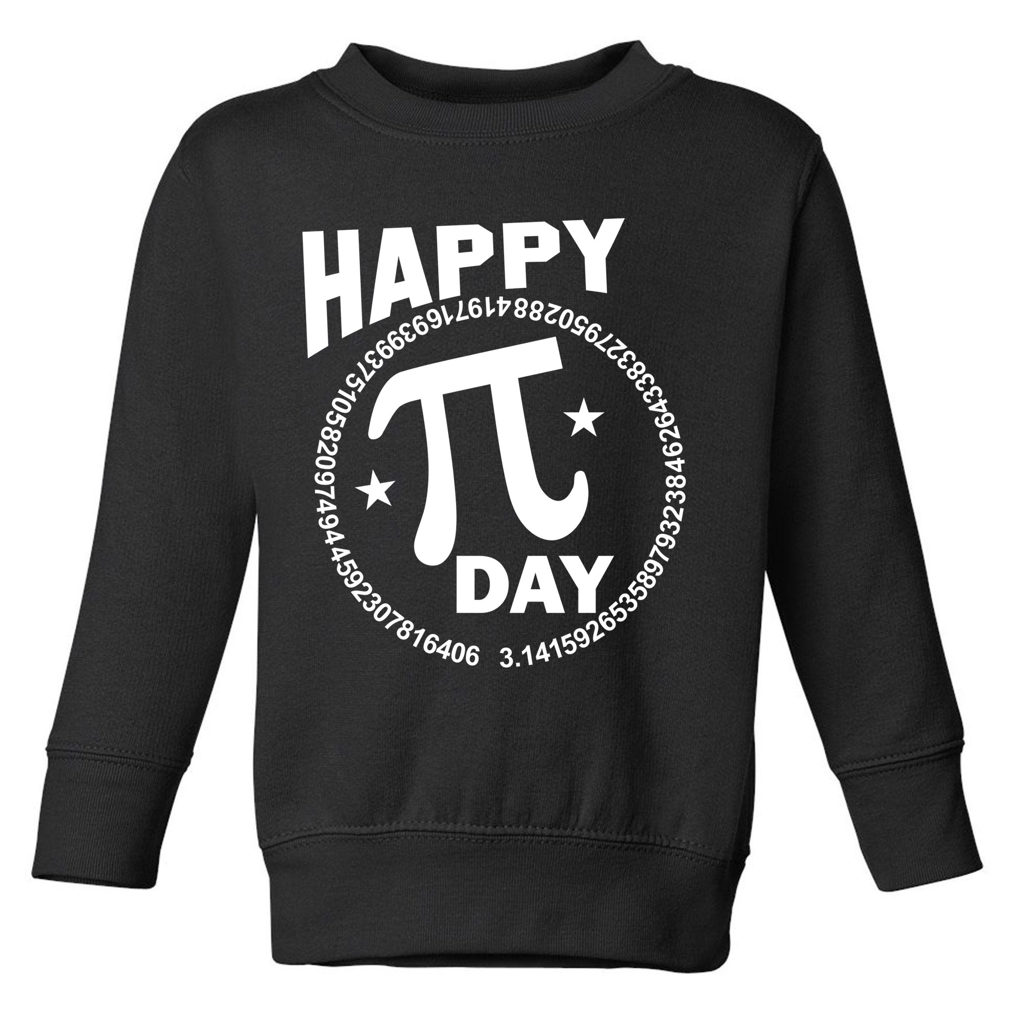Happy Pi Day Numbers Toddler Sweatshirt