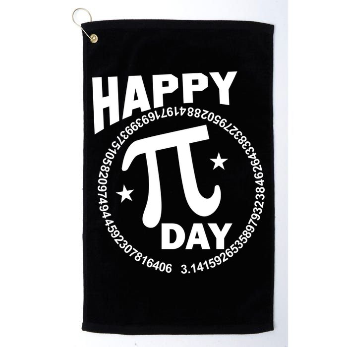 Happy Pi Day Numbers Golf Towel