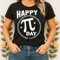 Happy Pi Day Numbers Womens T-Shirt