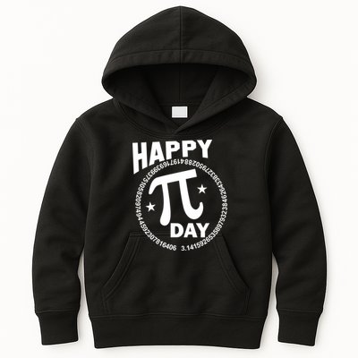 Happy Pi Day Numbers Kids Hoodie