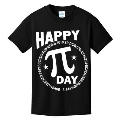 Happy Pi Day Numbers Kids T-Shirt