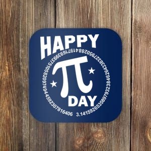 Happy Pi Day Numbers Coaster