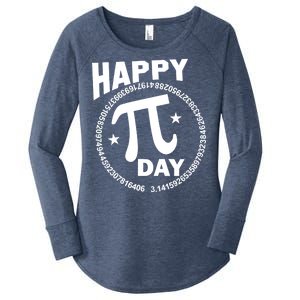 Happy Pi Day Numbers Women's Perfect Tri Tunic Long Sleeve Shirt