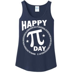 Happy Pi Day Numbers Ladies Essential Tank