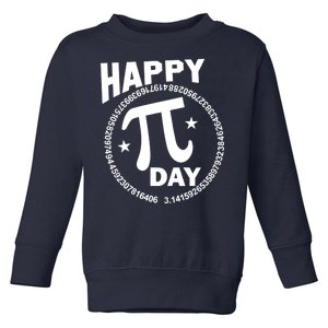 Happy Pi Day Numbers Toddler Sweatshirt