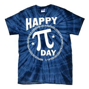 Happy Pi Day Numbers Tie-Dye T-Shirt