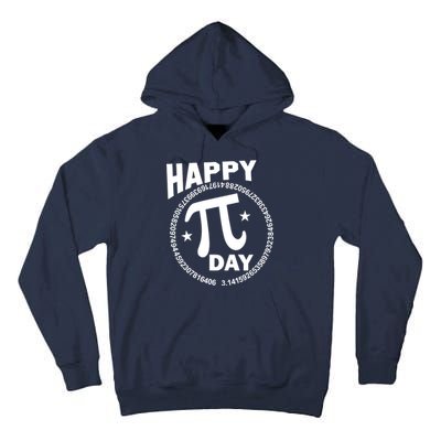 Happy Pi Day Numbers Tall Hoodie